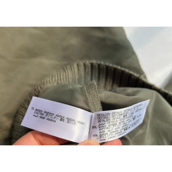 ZARA Nylon Distressed Jogger Pant - Picture 6 of 7